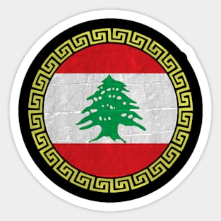 Vintage Lebanon Flag, Lebanese Flag, Flag Of Lebanon, Lebanon Sticker